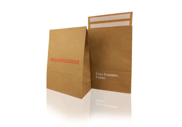 Pochette e-Double Papier Recyclé - Emballage ecommerce